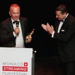Mitch Lowe and Guillaume Rose at the Monaco Streaming Film Festival